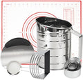 Baking Tool Kit: pastry cutter, flour sifter for baking, Bone-Shaped