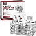 Kitchen Utensil Holder Countertop, Stainless Steel Utensil Basket