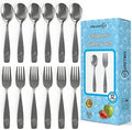 CHILLOUT LIFE Kids Silverware Set, Stainless Steel Utensils, 12-Piece