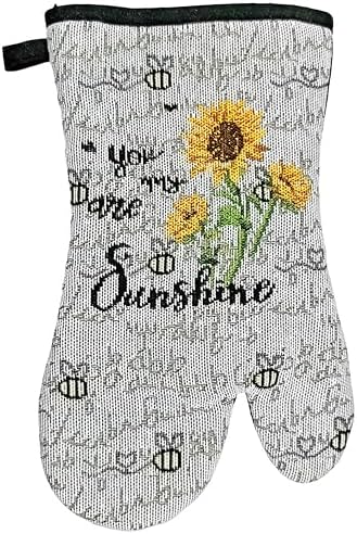 Sunflower Kitchen Tapestry Set w/You are My Sunshine Design, Includes