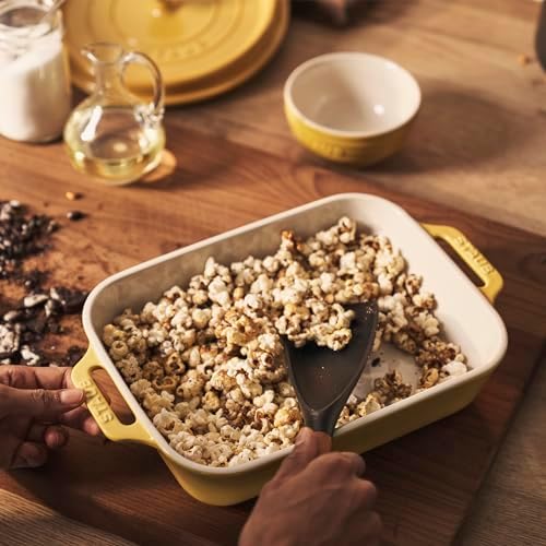 Staub 3-Pc Ceramic Baking Dish Set, Oven Safe Up To 570°F, Yellow