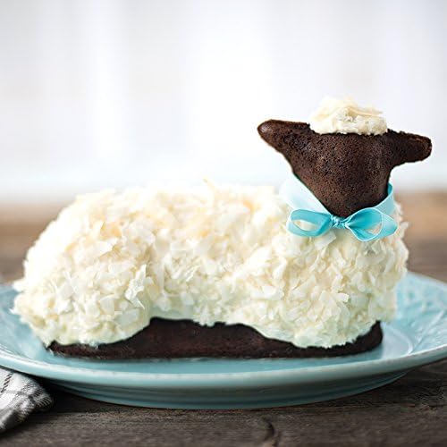 Nordic Ware Baby Bunny Cakelet & Spring Lamb 3-D Cake Mold