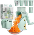 COOK WITH COLOR Rotary Cheese Grater, 5 Blades