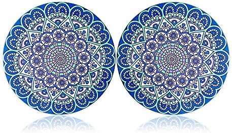 Ceramic Trivet for Hot Pots Pans Dishes, Heat Resistant, Set of 2