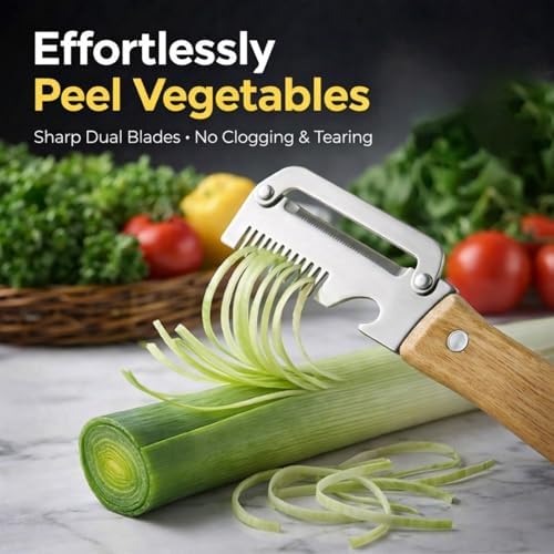 Multi-Functional Elite Vegetable Peeler and Julienne Slicer Set