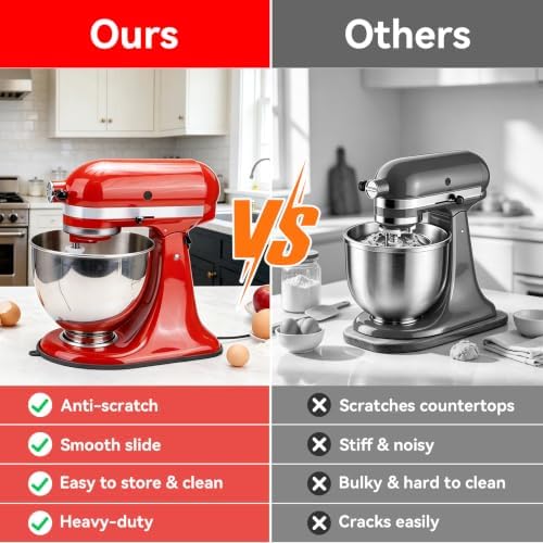 Mixer Sliding Mat for KitchenAid 4.5-5 Qt Mixer