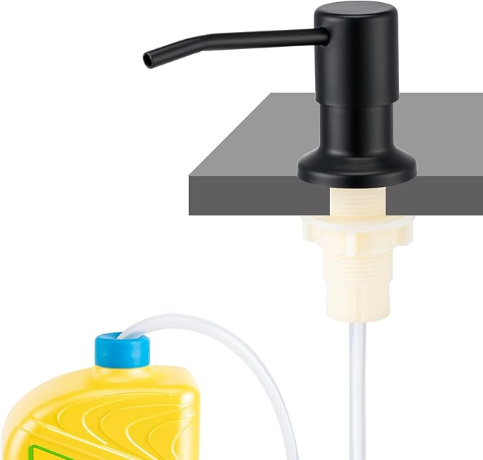 Husfunov Soap Dispenser for Kitchen Sink, Built in Sink Soap Dispenser by Unknown
