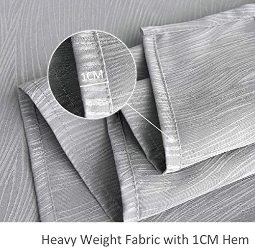 maxmill Jacquard Tablecloth Swirl Design Water Resistance Antiwrinkle
