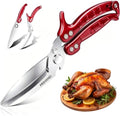 Heavy Duty Poultry Shears - Food Kitchen Scissors for Chicken and Meat