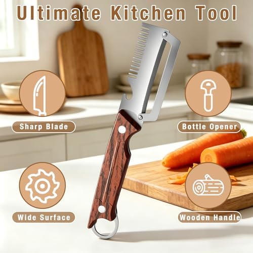 2 Pcs 3-in-1 Multifunctional Vegetable Peele, New Ktchen