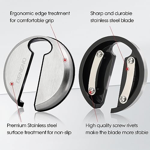 Beneno Wine Opener with Stainless Steel Wine Foil Cutter, Midnight