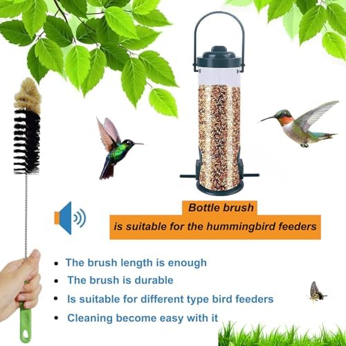2 Pack 16" Bottle Brush, Dokpod Long Handle Cleaning Brushes for Long