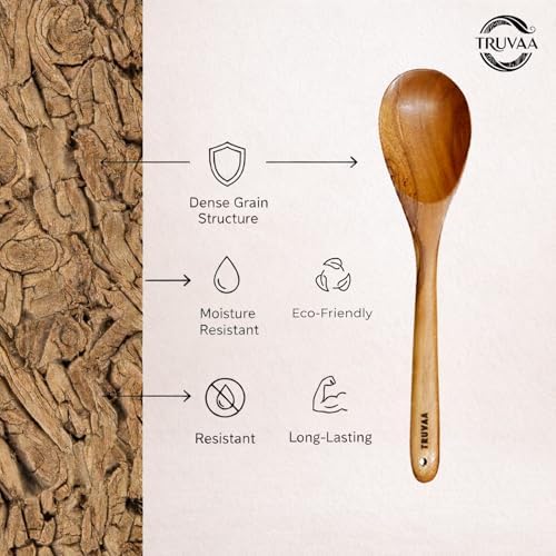 10-Piece Teak Wooden Utensil Set