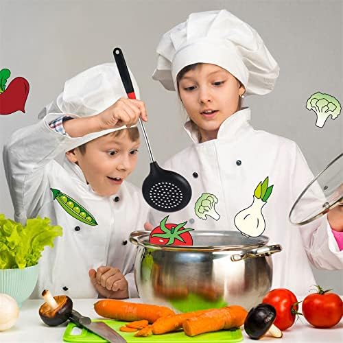 Boao 3 Pcs Wok Utensils, Silicone Stainless Steel Wok Spatula Set