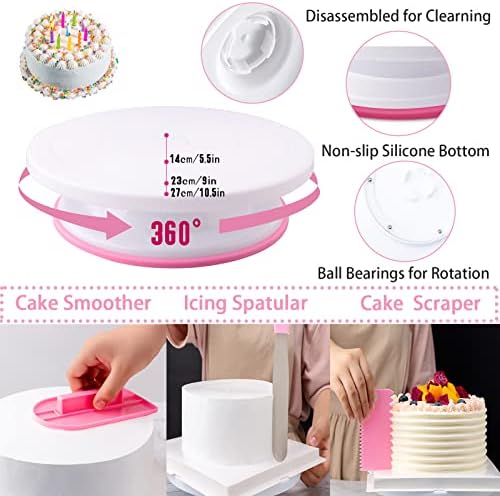Cake Decorating Supplies Kit Tools 356pcs, Nifogo Baking Accessories