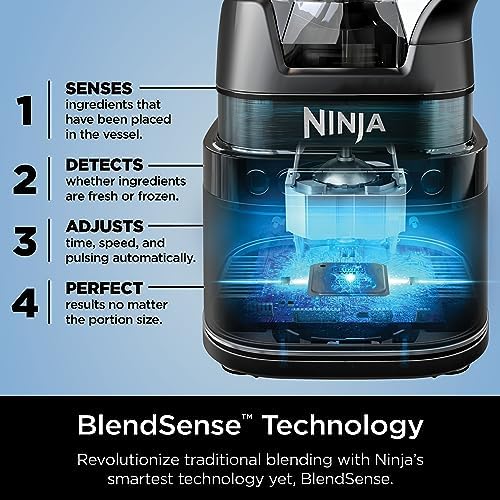 Ninja TB201C Detect Power Blender Pro, 72 oz