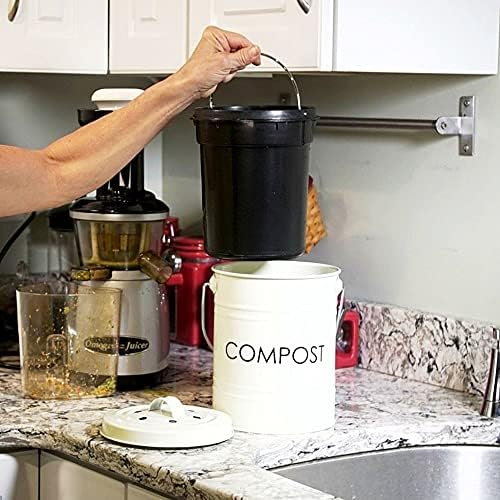 Kitchen Compost Bin, 0.8 Gallon