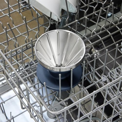 YETI Pour Over Coffee Maker Accessory for Ramblers, Rescue Red
