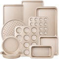 Terlulu 10-Piece Baking Pans Set, Bakeware Sets Nonstick, Baking Set