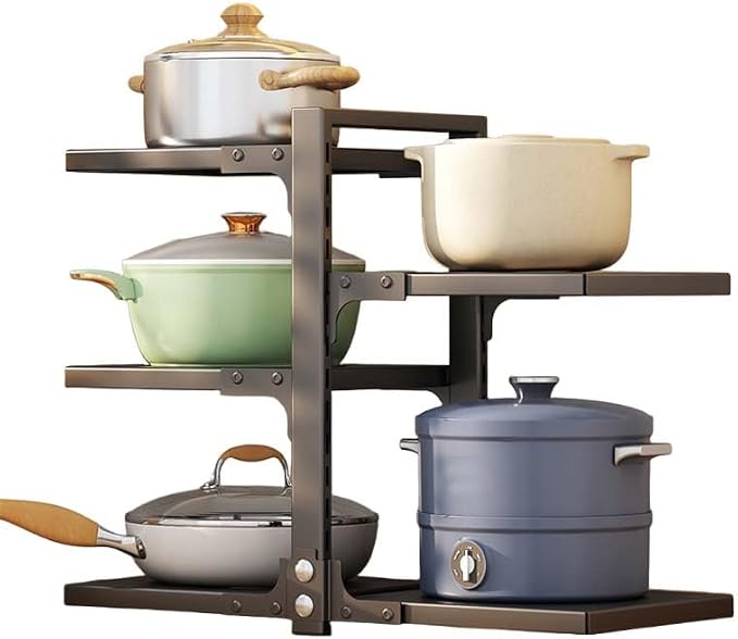 adjustable Pot and Pan Organizer by Unknown