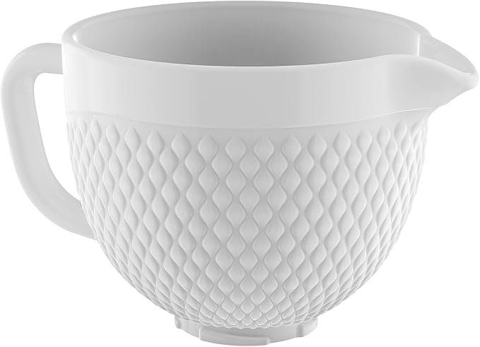 Ceramic Bowl for KitchenAid Mixer, Fit 4.5-5Qt Ceramic Bowl for KitchenAid - Image 2