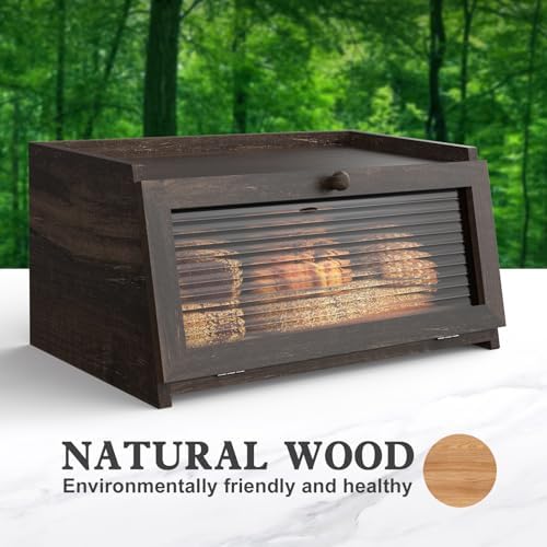 LOHASOK Bread Box for Kitchen Countertop