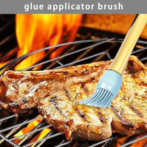 4 Pack Silicone Basting Brush for Cooking, Heat Resistant Pastry