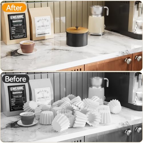 Wooden Coffee Filter Holder for Counter, Large Coffee Filter Storage