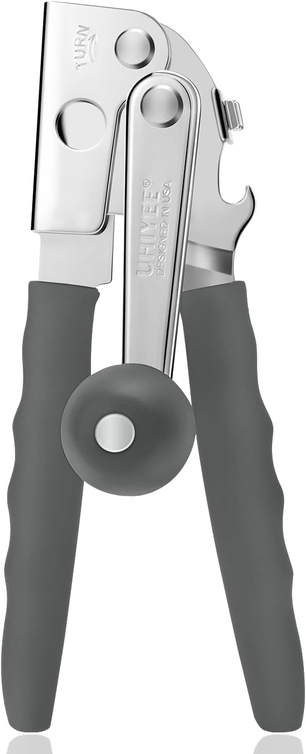 Commercial Can Opener, UHIYEE Hand Crank Can Opener Manual Heavy Duty by UHIYEE