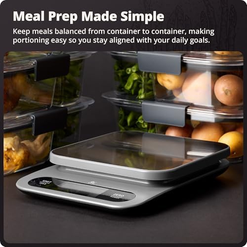 Greater Goods Digital Food Scale for Kitchen & Baking, 22lb High