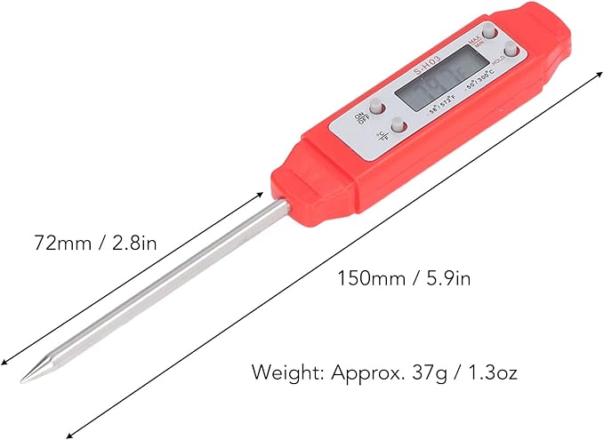 Digital Food Thermometer, Digital Food Thermometer Automatic Calibration Pen - Image 7
