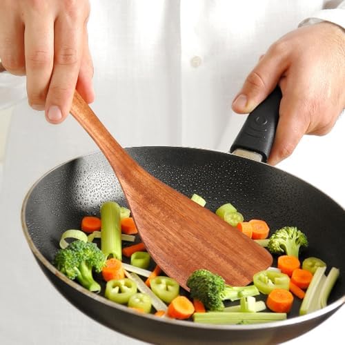 6 Piece Teak Wood Kitchen Utensil Set