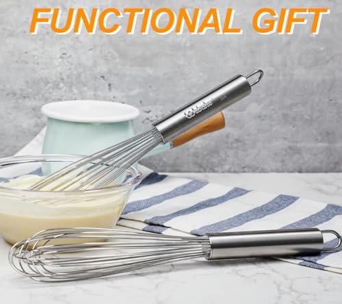 Webake 11" Stainless Steel French Whisk French Whip for Professional