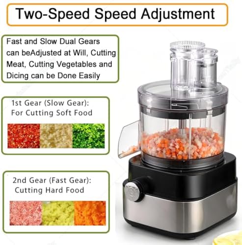 Food Processor, 600W, 5000ml Capacity