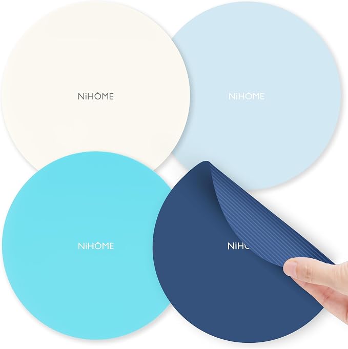 NIHOME Silicone Jar Opener – 6 Inch Large Anti-Slip Grip Pads, Premium 100% by NiHome