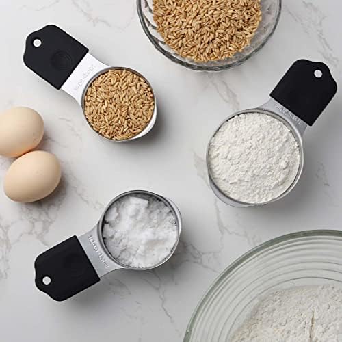 Magnetic Measuring Cups and Spoons Set Stainless Steel Measuring