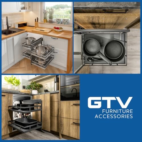GTV - Movixpro Kitchen Organiser, Cargo Equipment, Extendable Shelving