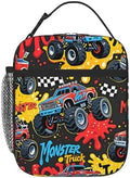 Monster Truck Insulated Lunch Bag for Women & Men
