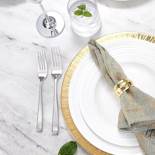 KEAWELL Premium Imperial 4-Piece 8.2-Inch Dinner Fork Set