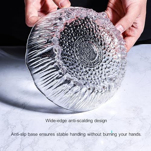 Large Glass Salad Bowl Set, 2-Piece Salad Mixing Bowl Set, Suitable