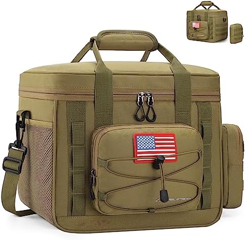Maelstrom Tactical Lunch Box for Men, Cooler Bag with Detachable MOLLE