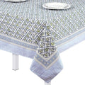 Newtay Cotton Tablecloth 60'' X 90'' Light Steel Blue