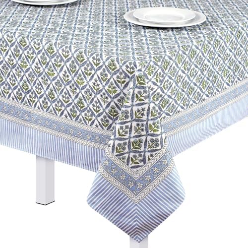 Newtay Cotton Tablecloth 60'' X 90'' Light Steel Blue