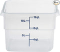 Cambro 12SFSPP190 12 qt Polypropylene Food Storage Container by CambroManufacturing