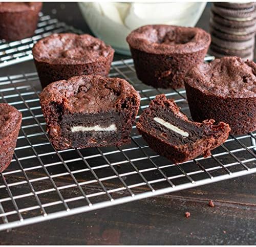 Baking Sheet with Rack Set [2 Pans + 2 Racks], Wildone Stainless Steel