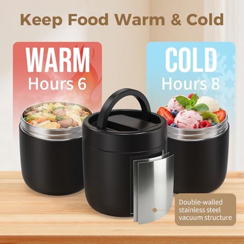 Pawtong 40.5oz Thermo for Hot Food Adults, Soup Thermo Lunch