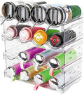 4-Tier Stackable Water Bottle Organizer for 40 oz Tumblers, Large