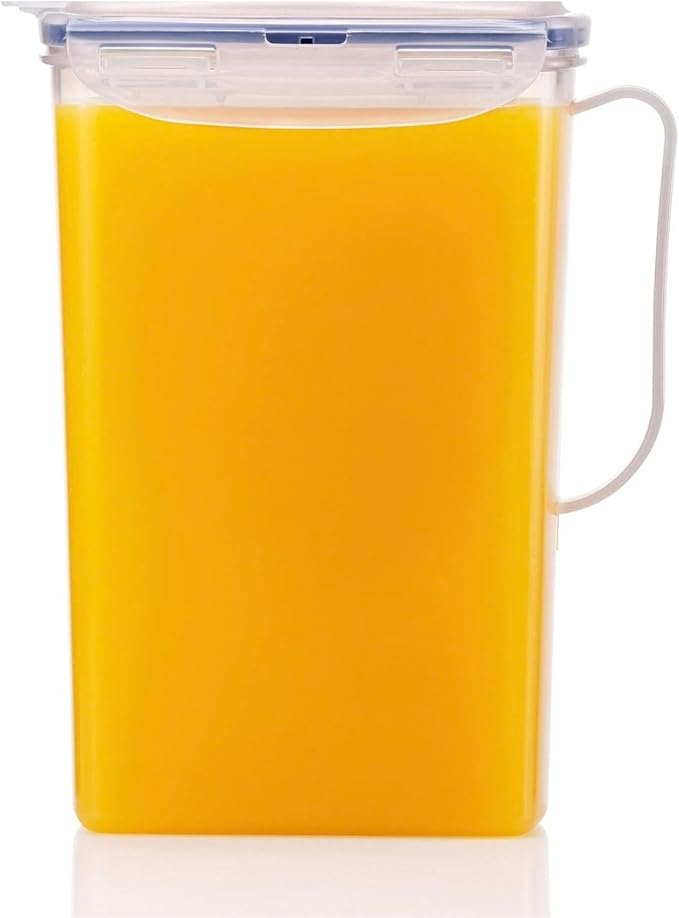 LocknLock Aqua Fridge Door Water Jug | Clear Pitcher | BPA Free Plastic Pitcher by LocknLock