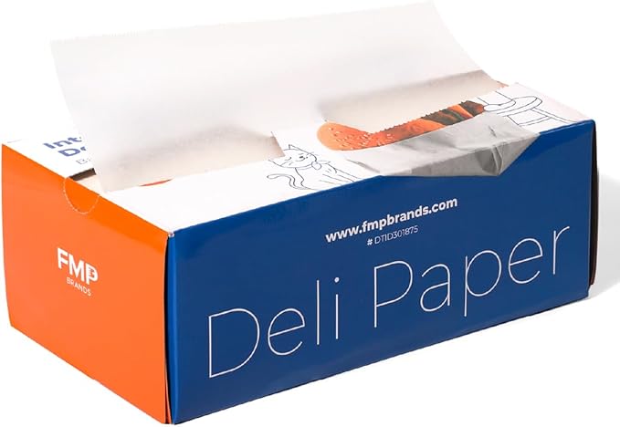 Fit Meal Prep 10 x 10.75" Wax Paper Sheets by FMPBRANDS