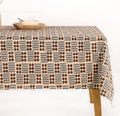 100% Cotton Hand Block Printed, Tablecloth for Kitchen, Dining, Table